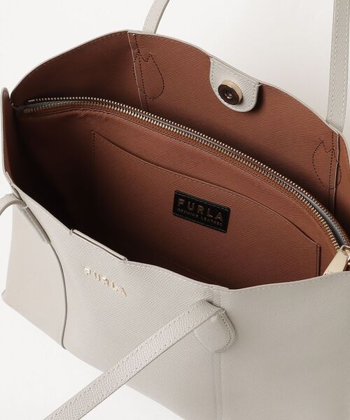 FURLA（フルラ） ワンポイントトートバッグ - グレー レディース 
