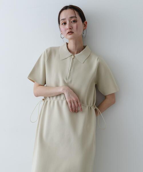 SENSE OF PLACE by URBAN RESEARCH ワンピース 半袖 「洗濯可