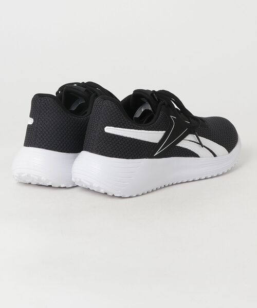 「Reebok」 ローカットスニーカー 25.5cm ブラック×ホワイト レディース_画像2