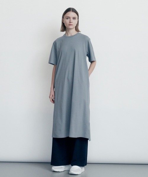 ZUCCa（ズッカ） 長袖ワンピース M size グレー レディース : ZOZOTOWN 