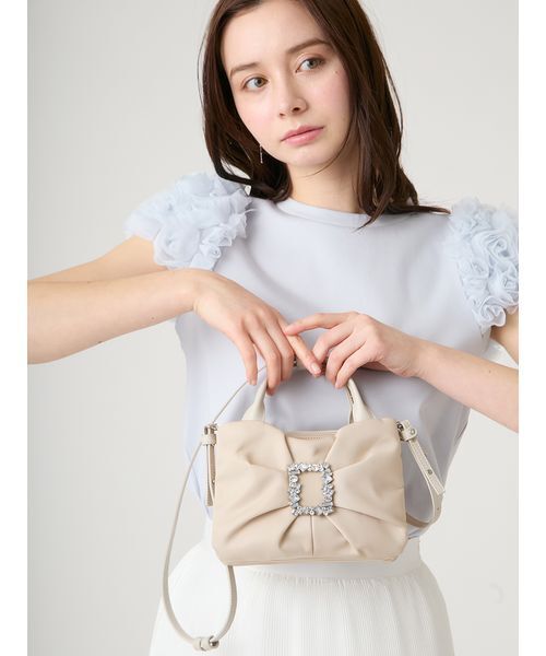 CELFORD（セルフォード） ショルダーバッグ バッグ ビジュー付きリボン
