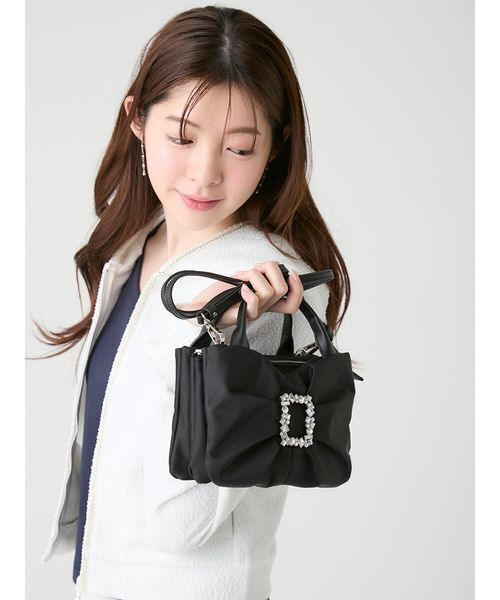 CELFORD（セルフォード） ショルダーバッグ バッグ ビジュー付きリボン