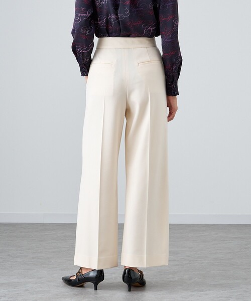 新品♪ アナイ　ANAYI ¥2.6万　コットンダブルクロスパンツ　ベージュ38 ANAYI（アナイ） パンツ 38 ベージュ レディース : ZOZOTOWN Yahoo!店