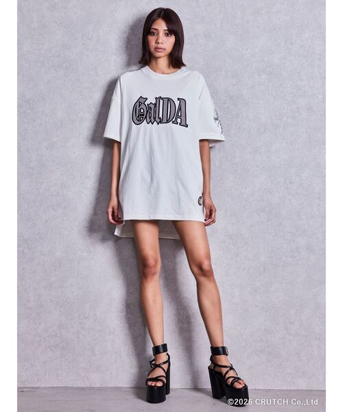 GALFY（ガルフィー） tシャツ GYDA×GALFY BACK LOGO BIG Tシャツ