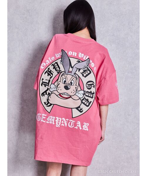 GALFY（ガルフィー） tシャツ 半袖 GYDA×GALFY BACK LOGO BIG Tシャツ