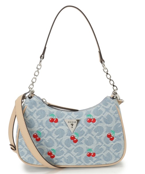 【希少】GUESS ゲス Y2K パイソン調 ワンショルダーバッグ Gロゴ GUESS（ゲス） ショルダーバッグ バッグ CELESTIA Mini Shoulder Bag
