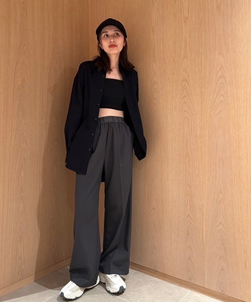 「emmi」 パンツ 1 ブラック レディース_画像9