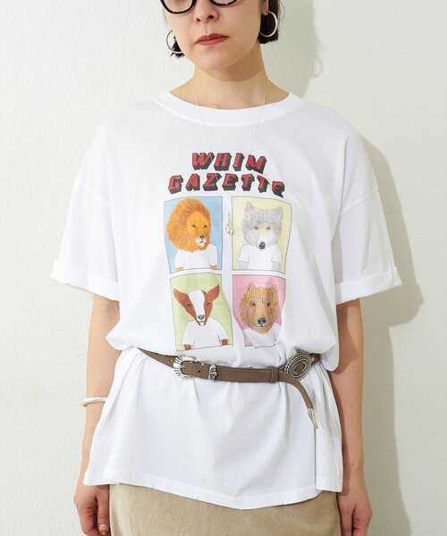 Whim Gazette（ウィム ガゼット） tシャツ 「UNFORTUNATE PORTRAIT