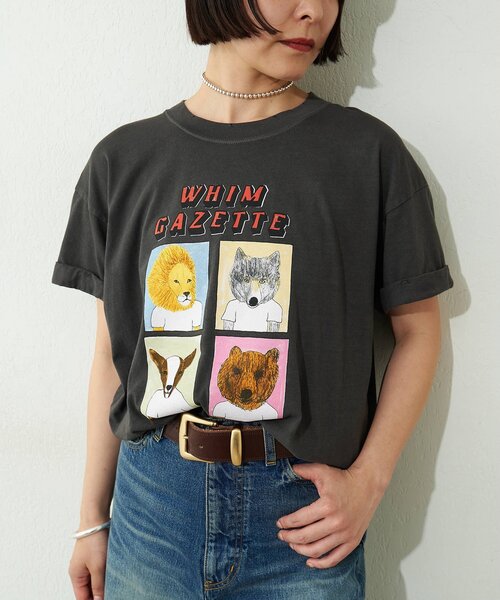Whim Gazette（ウィム ガゼット） tシャツ 「UNFORTUNATE PORTRAIT