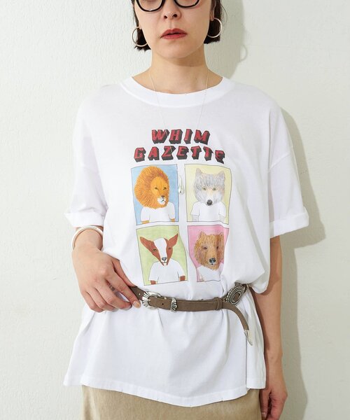 Whim Gazette（ウィム ガゼット） tシャツ 「UNFORTUNATE PORTRAIT