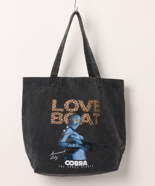トートバッグ 大きめ LOVEBOAT×コブラ　ピグメントトートバッグ レディース メンズ | ラブボート | 02