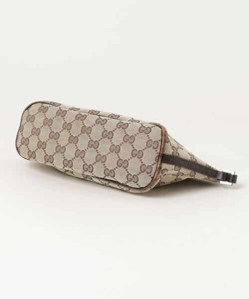GUCCI（グッチ） GGキャンバス アクセサリーポーチ - ブラウン