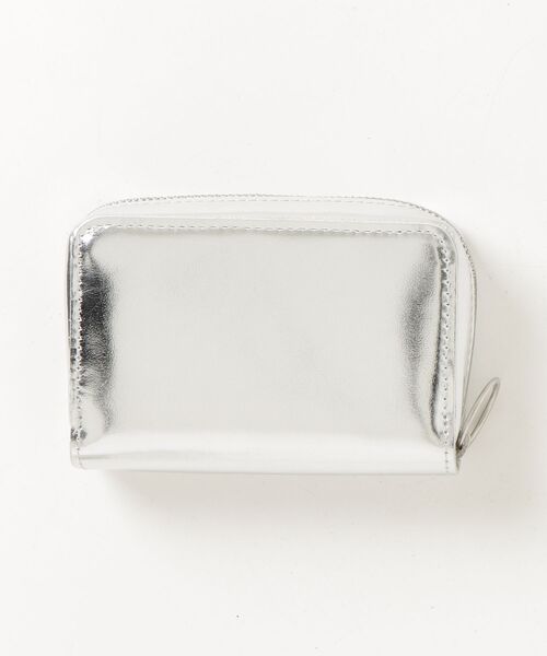 「TEMBEA」 MINI ZIP ウォレット - シルバー レディース_画像2