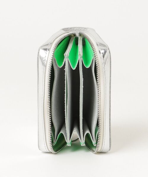 「TEMBEA」 MINI ZIP ウォレット - シルバー レディース_画像4