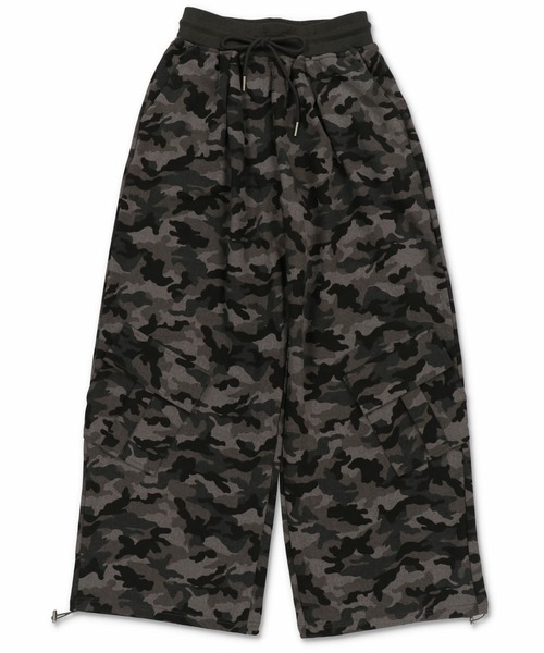 「SPINNS」 「attitude makes style!」イージーパンツ ONESIZE グレー レディース_画像9