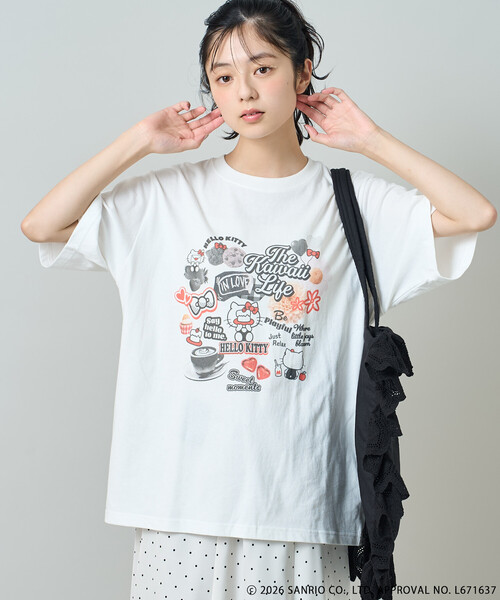 FREAK'S STORE（フリークスストア） tシャツ 半袖 SANRIO/サンリオ