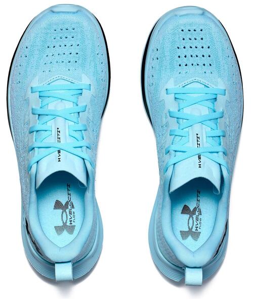 「UNDER ARMOUR」 ローカットスニーカー 23.5cm ブルー レディース_画像3