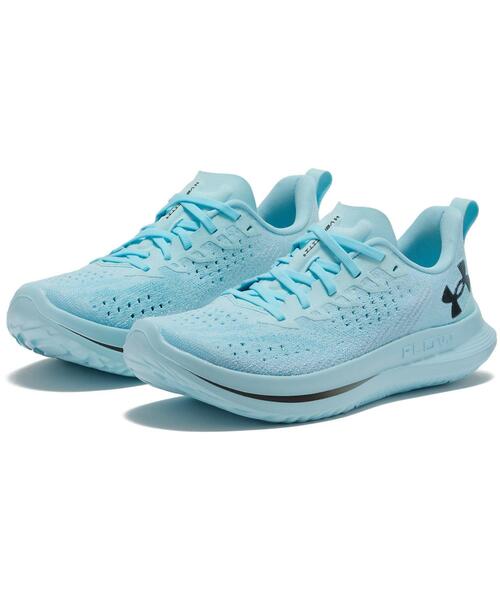 「UNDER ARMOUR」 ローカットスニーカー 23.5cm ブルー レディース_画像5