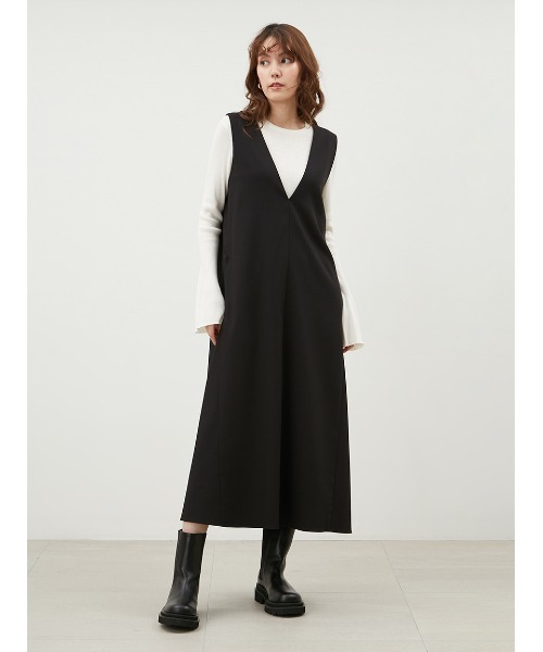 「Mila Owen」 コンビワンピース 0 ブラウン レディース_画像5