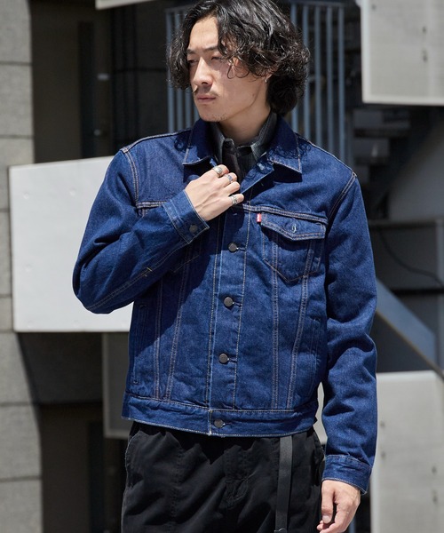 Levi's ダークデニム Gジャン Levi's（リーバイス） デニムジャケット gジャン THE TRUCKER JACKET