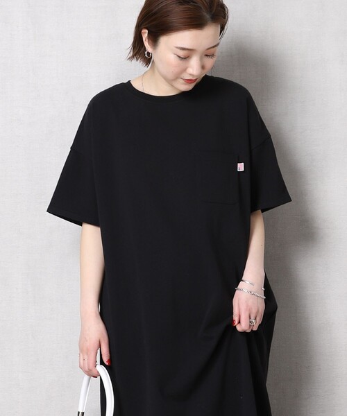 国内正規品 ワンピース Web限定 Usaコットン ロングtシャツワンピース カットワンピース 注目