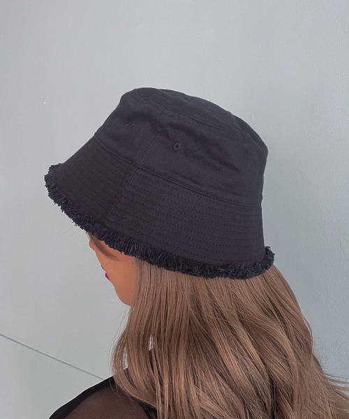 WEGO 帽子 ハット WEGO/フリンジバケットハット レディース : ZOZOTOWN