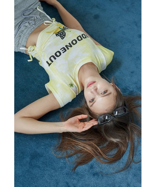 ることがで tシャツ Tシャツ 『ODDONEOUT/オッドワンアウト』 Butterfly String Crop T-shirts/バタフライ タイダイ柄 ス ZOZOTOWN PayPayモール店 - 通販 - PayPayモール コットン