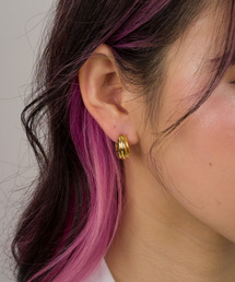 ピアス 【TOMWOOD】Ice Hoop Small Line アイスフープ ゴールド ピアス :65350538:ZOZOTOWN Yahoo!店 - 通販 - Yahoo!ショッピング