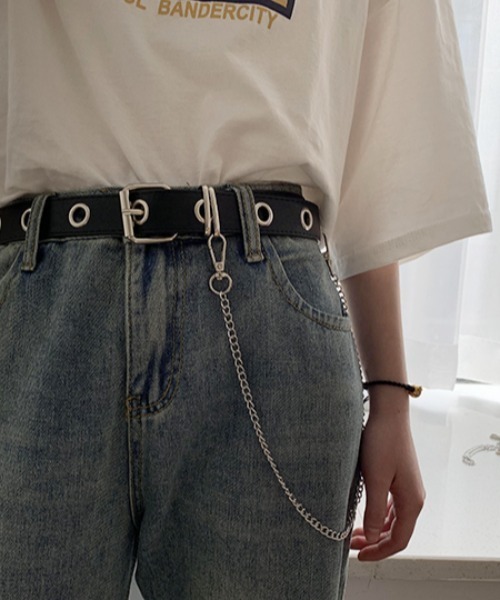 NOVESSEL ベルト A'GEM/9 × .kom「NOVESSEL/ノベセル」チェーン付き