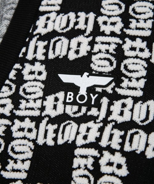 BOY LONDON カーディガン 「BOY LONDON」BOY LOGO PATTERNED