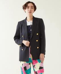 【マルティニーク】23AW ESSENTIAL ジャケット ダブル 1 グレー martinique ジャケット テーラードジャケット martinique