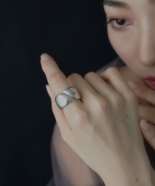 指輪 リング 「金属アレルギー対応」Soil volume ring （ボリューム