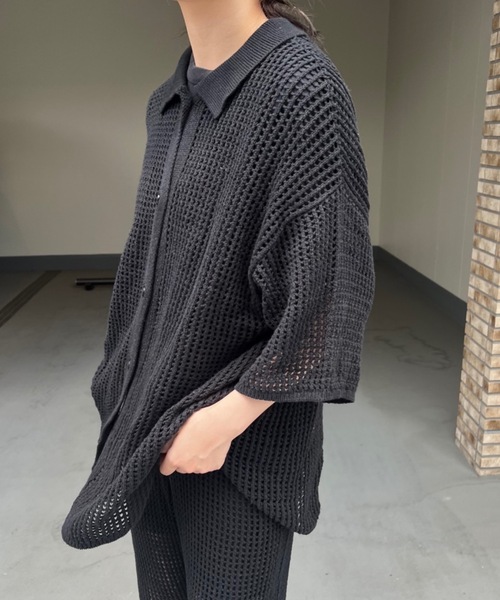 ブラウス シャツ メッシュ シャツ レディース ブラウス シャツ メッシュシアーシャツ レディース : ZOZOTOWN