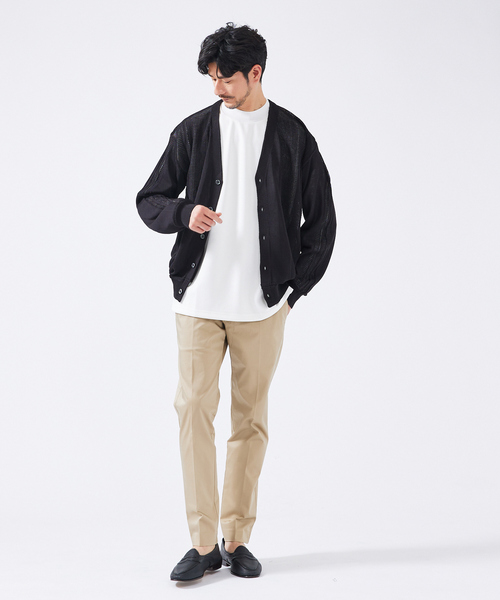 アバハウス（ABAHOUSE）/ハイツイスト ニット シアーカーディガン / サマーニット ABAHOUSE（アバハウス） カーディガン ハイツイスト ニット シアー