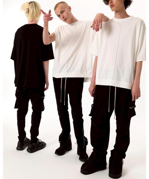 DANKE SCHON パンツ DankeSchon/ダンケシェーン/TCBLACK FLAP PANTS