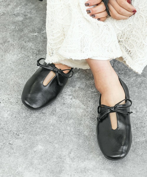 SOROTTO（ソロット） パンプス 「超軽量」「ふかふか」リボン付き