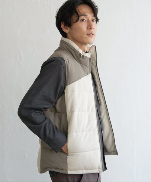 ikka（イッカ） ダウンベスト ベスト sorona(R)コンビ中綿ベスト