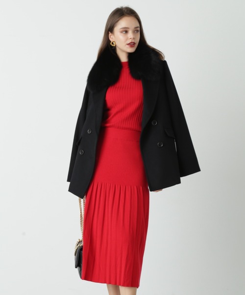 PINKY&DIANNE（ピンキー アンド ダイアン） ピーコート pコート FOX