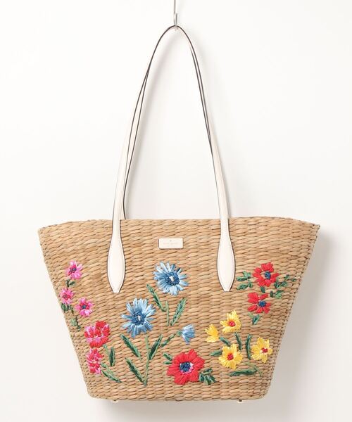 kate spade new york」 かごバッグ ONESIZE ベージュ レディース  