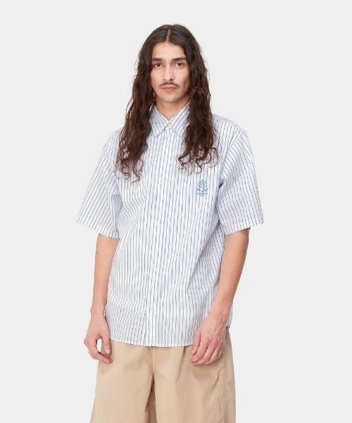 Carhartt WIP シャツ S/S LINUS SHIRT（カーハートワークイン 