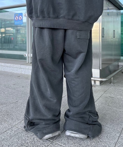 XU スウェットパンツ ジャージ 「XU」pocket cargo sweat pants