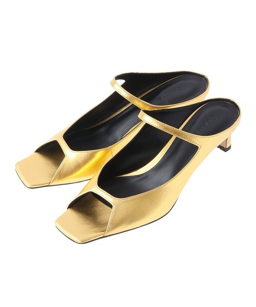 CLANE（クラネ） サンダル ミュール OPEN TOE SQUARE MULES レディース