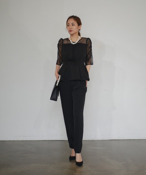 My shawty パンツドレス peplum design set up : ZOZOTOWN Yahoo!店 