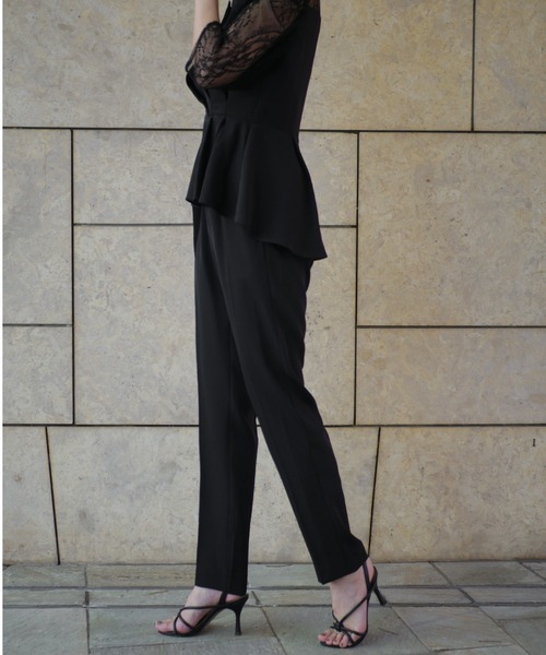 My shawty（マイシャウティー） パンツドレス peplum design set up