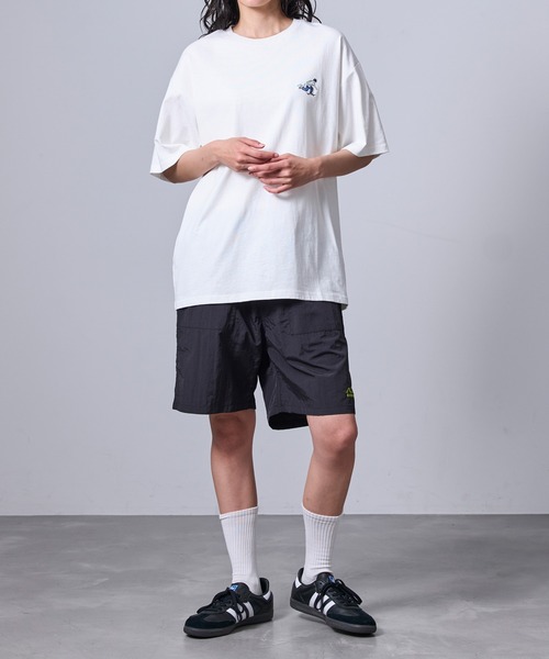 j.n.r.d パンツ ナイロンベイカーショートパンツ メンズ : ZOZOTOWN