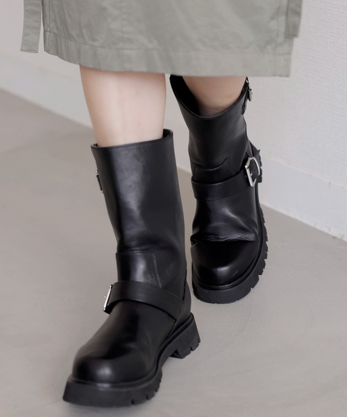BEAUTY&YOUTH ◾️UNITEDARROWS ◾️エンジニア◾️ブーツ Juze（ジュゼ） ブーツ エンジニアブーツ レディース : ZOZOTOWN Yahoo
