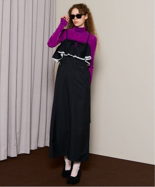 tシャツ Velor Mesh Tops/ベロアメッシュトップス「MAISON SPECIAL/メゾンスペシャル」 レディース MAISON SPECIAL tシャツ Velor Mesh Tops/ベロアメッシュ