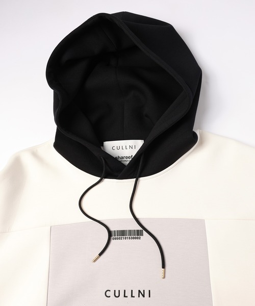 SHAREEF パーカー CULLNI × BARCODE Print ＆ Embroidery