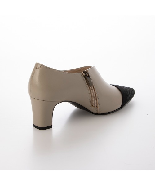 Riz raffinee（リズ ラフィーネ） ブーツ グログラン切り替え