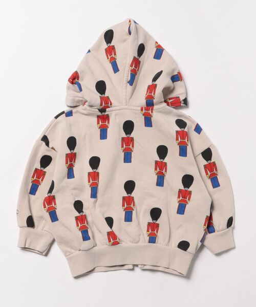 パーカー 「KIDS」Little Tin Soldiers all over zipped hoodie キッズ 子供服 男の子 女の子の画像